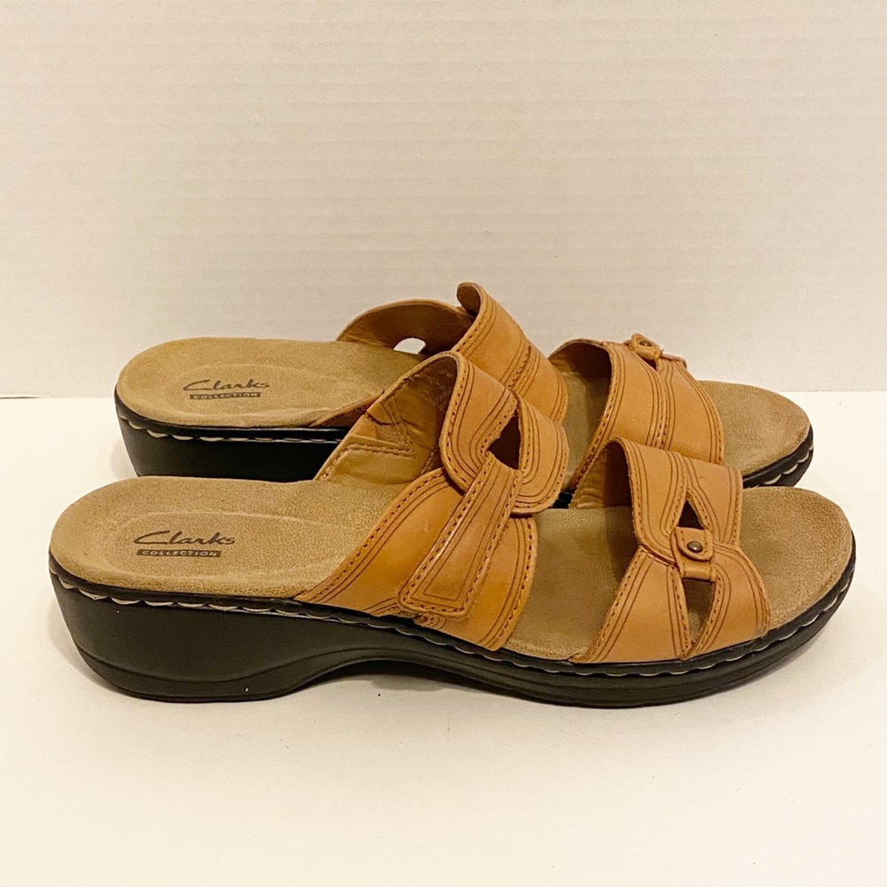 Clarks Collection Tan Sandal Size 9